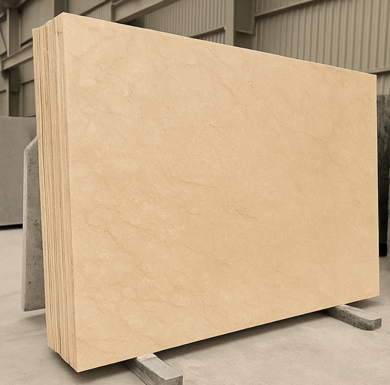 Botticino Classico Italian marble slab