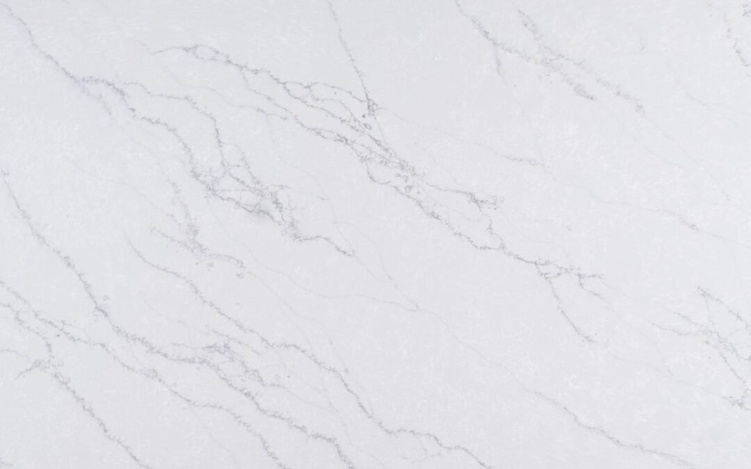 Venatino marble slab with fine grey lines